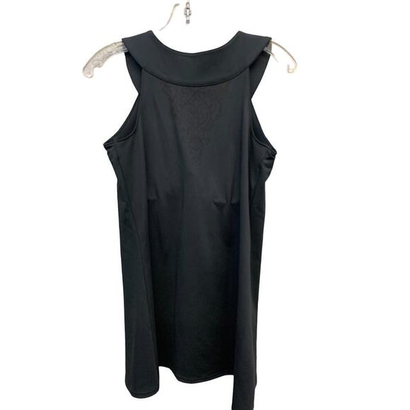 Athleta Black Tank U-Neck with‎ Built-In Bra  SZ Small - Picture 4 of 8